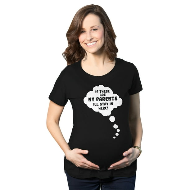 Ladies MATERNITY T-Shirt Clothing Pregnancy Funny Baby Shower Gift *Choose Top* 
